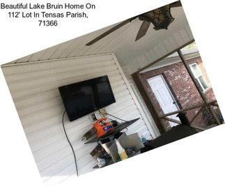 Beautiful Lake Bruin Home On 112\' Lot In Tensas Parish, 71366