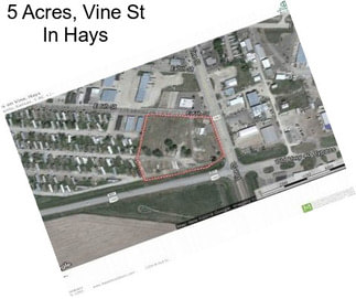 5 Acres, Vine St In Hays
