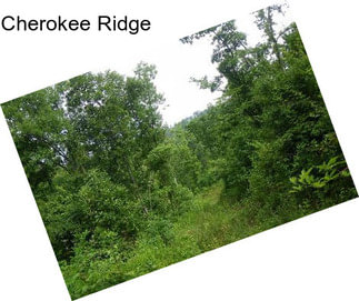 Cherokee Ridge