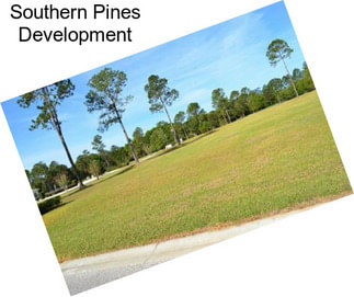 Southern Pines Development