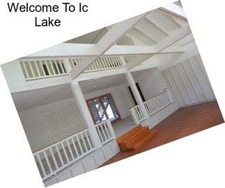 Welcome To Ic Lake