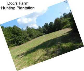 Doc\'s Farm Hunting Plantation