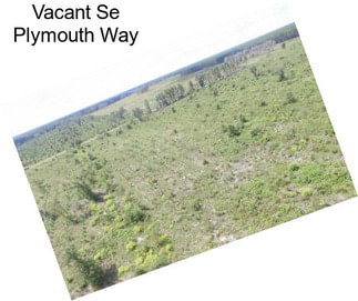 Vacant Se Plymouth Way