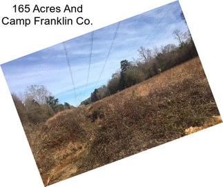 165 Acres And Camp Franklin Co.