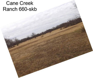 Cane Creek Ranch 660-skb