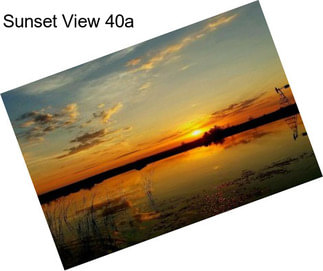 Sunset View 40a