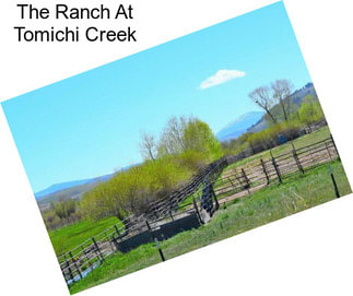 The Ranch At Tomichi Creek