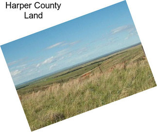 Harper County Land
