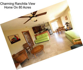 Charming Ranchita View Home On 80 Acres