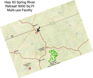 Hwy 63 Spring River Retreat! 6000 Sq Ft Multi-use Facility