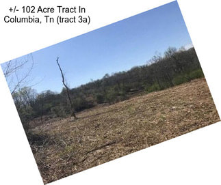 +/- 102 Acre Tract In Columbia, Tn (tract 3a)