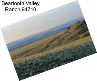 Beartooth Valley Ranch 94710