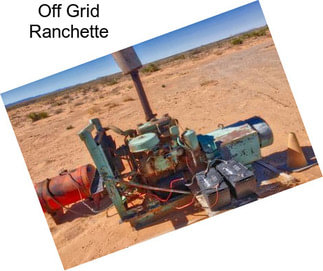 Off Grid Ranchette