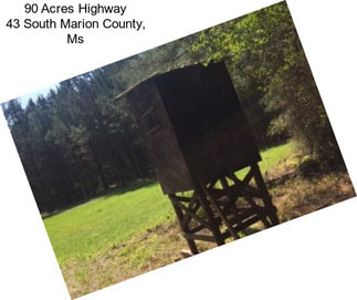 90 Acres Highway 43 South Marion County, Ms