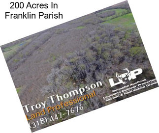 200 Acres In Franklin Parish