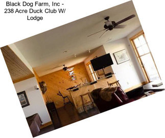 Black Dog Farm, Inc - 238 Acre Duck Club W/ Lodge