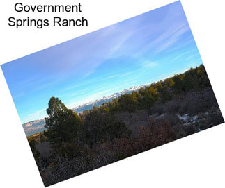 Government Springs Ranch