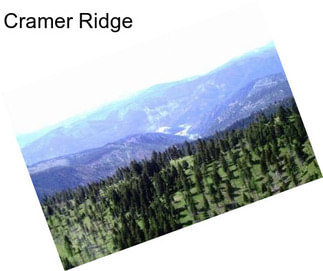 Cramer Ridge