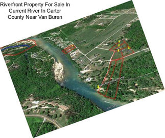 Riverfront Property For Sale In Current River In Carter County Near Van Buren