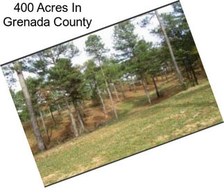 400 Acres In Grenada County