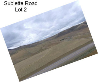 Sublette Road Lot 2