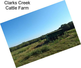 Clarks Creek Cattle Farm