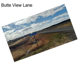 Butte View Lane