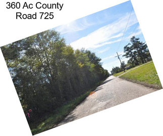 360 Ac County Road 725