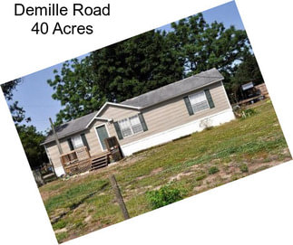 Demille Road 40 Acres