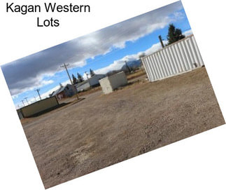 Kagan Western Lots