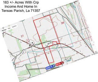 183 +/- Acres With Crp Income And Home In Tensas Parish, La 71357