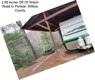 2.69 Acres Off Of Walsh Road In Purlear, Wilkes County