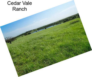 Cedar Vale Ranch