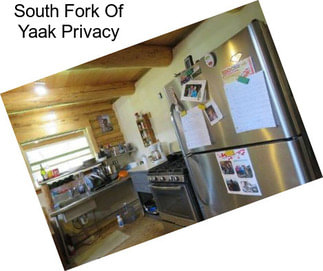 South Fork Of Yaak Privacy