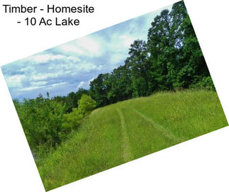 Timber - Homesite - 10 Ac Lake