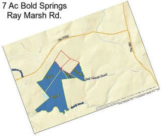 7 Ac Bold Springs Ray Marsh Rd.