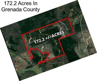 172.2 Acres In Grenada County