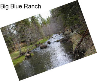 Big Blue Ranch