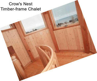 Crow\'s Nest Timber-frame Chalet