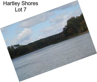 Hartley Shores Lot 7