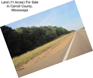 Land (11 Acres) For Sale In Carroll County, Mississippi