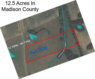 12.5 Acres In Madison County