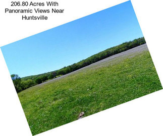 206.80 Acres With Panoramic Views Near Huntsville