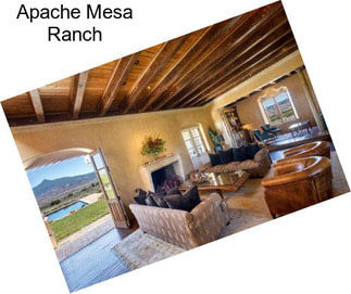 Apache Mesa Ranch