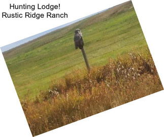 Hunting Lodge! Rustic Ridge Ranch