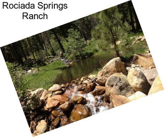 Rociada Springs Ranch