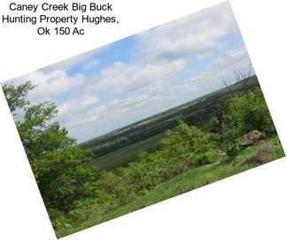 Caney Creek Big Buck Hunting Property Hughes, Ok 150 Ac