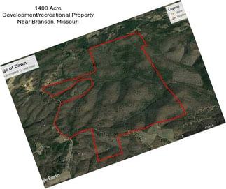 1400 Acre Development/recreational Property Near Branson, Missouri