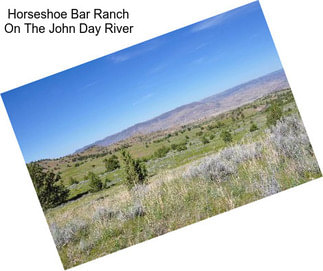 Horseshoe Bar Ranch On The John Day River