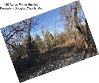160 Acres Prime Hunting Property - Douglas County Mo